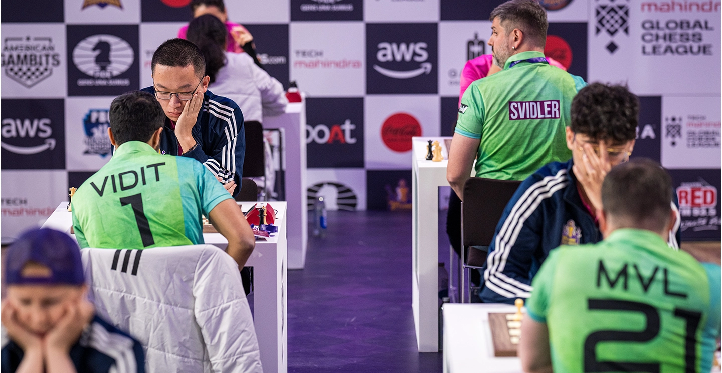 Tech Mahindra Global Chess League, day four: Midway through the League Alaskan Knights remain unbeaten at the top