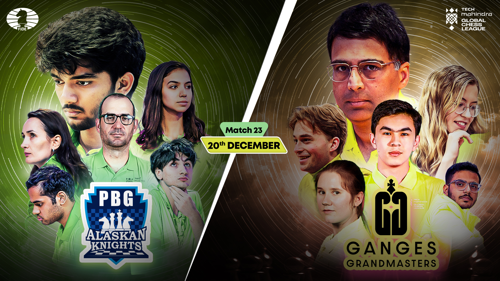 PBG Alaskan Knights vs Ganges Grandmasters: Knights Triumph in Tense Showdown