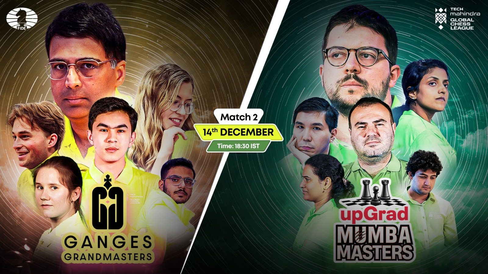 Match 2 Preview: Ganges Grandmasters vs upGrad Mumbai Masters