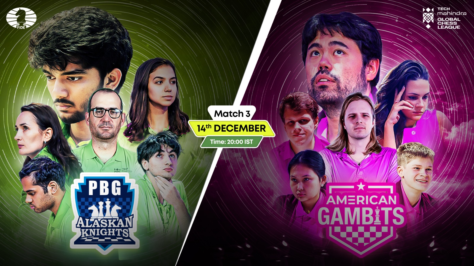 Match 3 Preview: PBG Alaskan Knights vs Fyers American Gambits